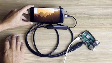 Gebruik een Android-telefoon als Raspberry Pi-scherm