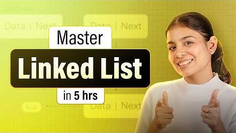 Linked List in C++ Full Course (Basics to Advanced) Ft. Urvi Goel | Complete DSA Prep | @SCALER