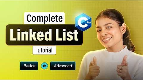 Linked List in C++ Full Course (Basics to Advanced) Ft. Urvi Goel | Complete DSA Prep | @SCALER
