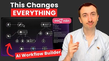 NEW n8n AI Workflow Builder Feature