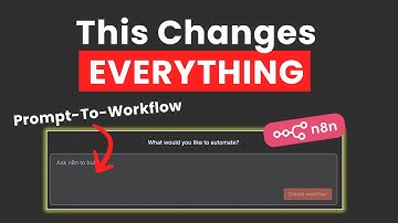 NEW n8n AI Workflow Builder Feature