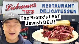 BETTER THAN KATZ's! The LAST Jewish Deli in The Bronx - Liebman's