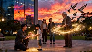 💙✨💙He Just Discovered He's a Magical Dad! Now She's Back With His Magical Genius Son!