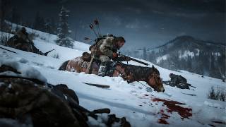 2025 Action Movie: Ghost Sniper Ambushes Beneath Snow, Wiped Out an Entire Enemy Armored Convoy