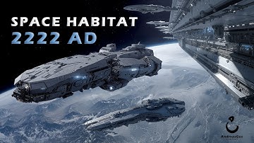 Space Habitat 2222 AD