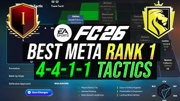 *POST PATCH* MANUBACHOORE 4-4-1-1 CUSTOM TACTICS & FORMATION GUIDE - FC 26