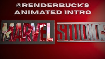 Marvel Intro Logo Recreation | using Blender 3D | EEVEE Render