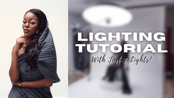 Shoot a Fine Art Editorial With Just 2 Lights | Flashpoint Studio Lighting Tutorial