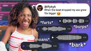 I tried making music with your CURSED sounds...