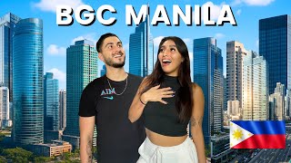 Our FIRST Time in BGC Manila 🇵🇭 | Modern Side of the Philippines