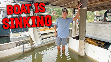 I have to FIX this before my boat sinks