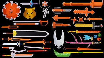 30 Amazing Paper Ninja Weapon Toys You Can Make for Halloween 🎃