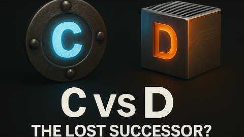 C vs D: The Lost Successor Programming Language to C in 2025?
