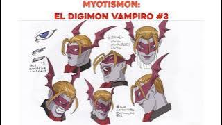 VILLANOS de DIGIMON ADVENTURE #3 MYOTISMON: El DIGIMON VAMPIRO 🦇