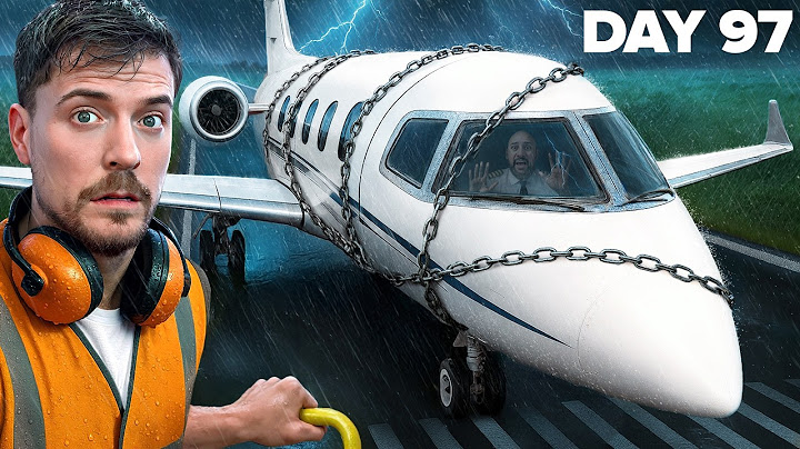 Survive 100 Days Trapped In A Private Jet, Keep It