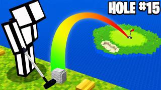 I Built an 18 Hole Golf Course in Minecraft Hardcore! 