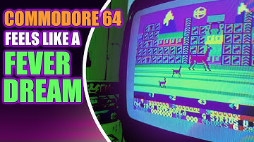 Why C64 games were so weird & broken, how they changed in 40 years