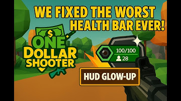 We Fixed the WORST Health Bar Ever! | One Dollar Shooter Devlog | Unreal Engine 5