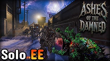 How Hard is the ASHES OF THE DAMNED Easter Egg SOLO? (Black Ops 7 Zombies)