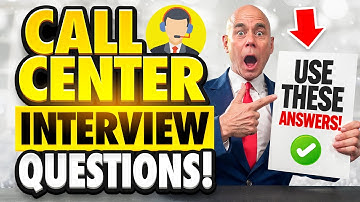 TOP 7 CALL CENTER INTERVIEW QUESTIONS & ANSWERS! (How to PASS a CALL CENTRE INTERVIEW in 2026!)
