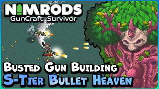 Absolutely Overpowered Build on Day 1!! | NIMRODS: GunCraft Survivor