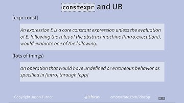 consteval All The Things? - Jason Turner - ACCU 2025