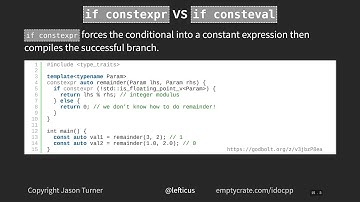 consteval All The Things? - Jason Turner - ACCU 2025