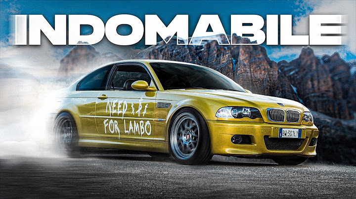 IT'S INDESCRIBABLE 🔥 BMW M3 e46 at the LIMIT ✈️ STREET DRIFTING on the DOLOMITES