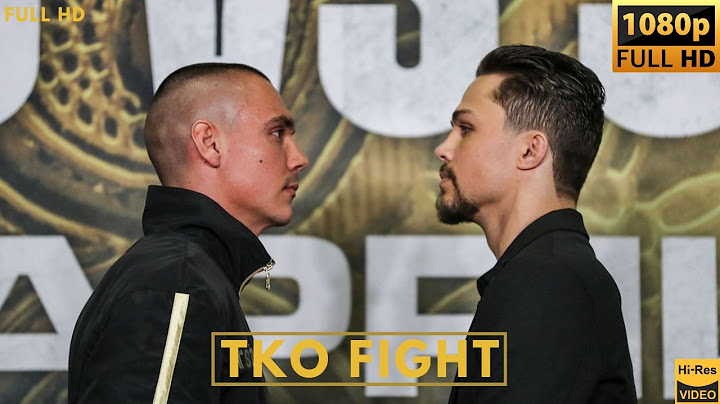 Tim TSZYU (AUSTRALIA) vs Joseph SPENCER (USA) TKO Fight