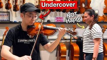 We Did Something Sacrilegious in ALL Violin Stores In this One Country