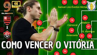 How to BEAT Vitória: Flamengo's ideal lineup at Maracanã