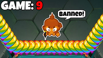Playing Bloons Until I Lose... (I got banned lol)