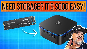 How To Install an NVME in Your New MiniPC!  So Easy!