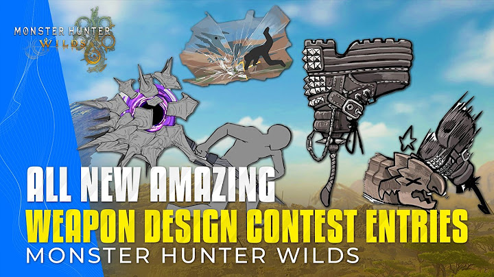 Monster Hunter Wilds All NEW & INSANE Weapon Contest Designs Revealed!