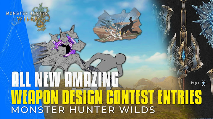 Monster Hunter Wilds All NEW & INSANE Weapon Contest Designs Revealed!