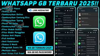 WhatsApp GB Terbaru 2025!! GB WhatsApp Apk Download Terbaru 2025 | WA GB Terbaru 2025 No Password😎