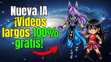 ¡Nueva IA crea dibujos animados y videos largos GRATIS!