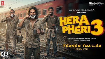HERA PHERI 3 : Official Trailer - Akshay Kumar, Paresh Rawal, Suniel Shetty | T-Series