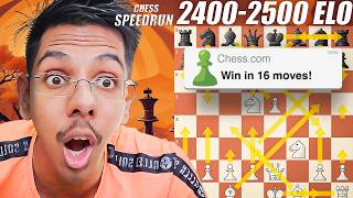 I won in 16 moves | Chess Rating Climb 2400 to 2500 ELO