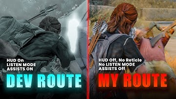 How the Developers Want Us to play The Last of Us 2 VS How I Play ...