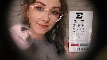 ASMR Detailed Eye Exam