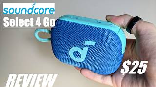 REVIEW: Soundcore Select 4 Go Portable Bluetooth Speaker - Colorful Mini Speaker | JBL Go 4 Rival?