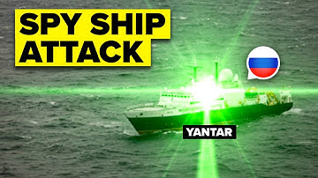 Russian Spy Ship TARGETS UK Air Force Plane… Then THIS Happened