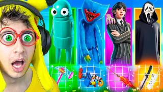 Random Halloween Skin Challenge 🤡🎃😈!! (Skins Secretas) - Fortnite 2025