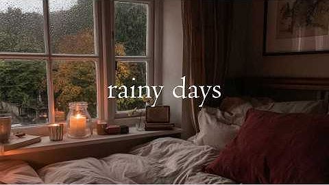 the comfort of rainy days