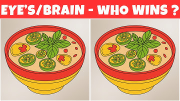 🧠🧩Spot the 3 Differences | Brain-Boosting Puzzles (Bit Tricky) | Trivia | Brain Pin