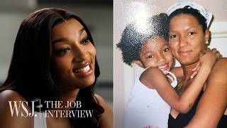 Angel Reese Talks Caitlin Clark, the Met Gala and More | The Job Interview