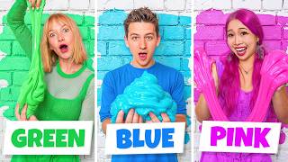 One Color Slime Challenge!