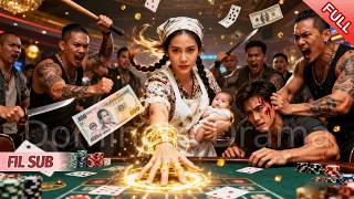 Simpleng maybahay pala ay diyosa ng baraha! Para sa anak, ₱1 lang ginamit at bagsak ang casino!