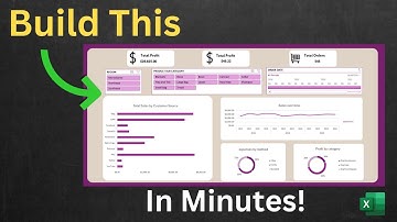 Create a Professional Excel Dashboard in Minutes | Step by Step Tutorial